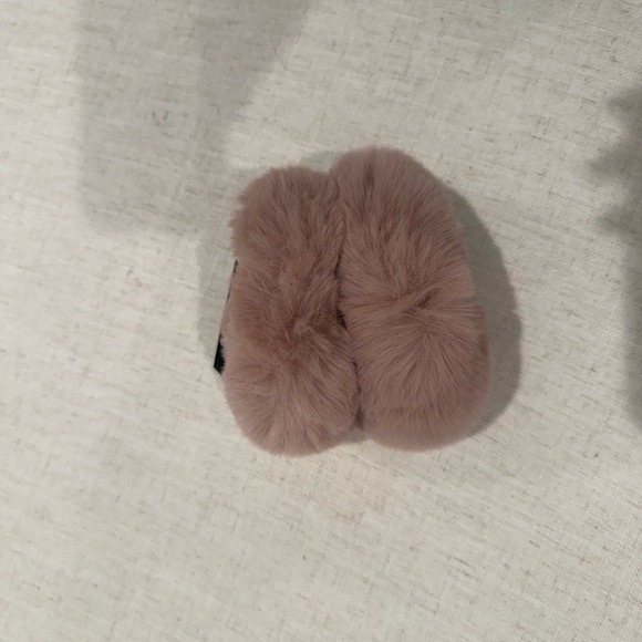 UGG Black Faux Fur Gloves and Earmuffs Set - Picture 4 of 4